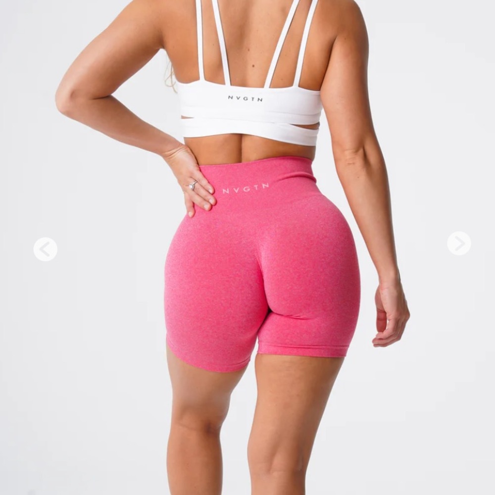 Navigation hot pink biker shorts brand new